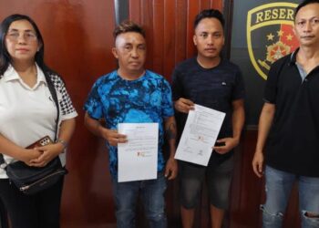 Personel Polsek Wanea melaksanakan problem solving untuk penyelesaian masalah penganiayaan ringan yang terjadi di Kelurahan Pinaesaan Kecamatan Wenang, Selasa (1/8/2023).