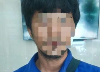 Pelaku Penganiayaan berinisial MS (28), warga Kelurahan Tingkulu Kecamatan Wanea