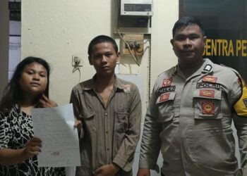 Bhabinkamtibmas Polsek Wanea melaksanakan Problem Solving permasalahan yang di laporkan melalui laporan pengaduan oleh warga, Senin (7/8/2023).