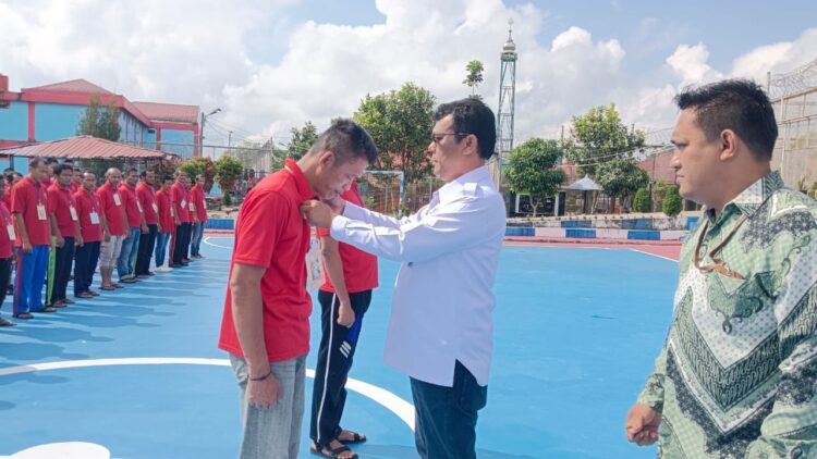 Lapas Narkotika kelas IIa Kanwil Kemenkumham Sumut melaksanakan penutupan program rehabilitasi sosial