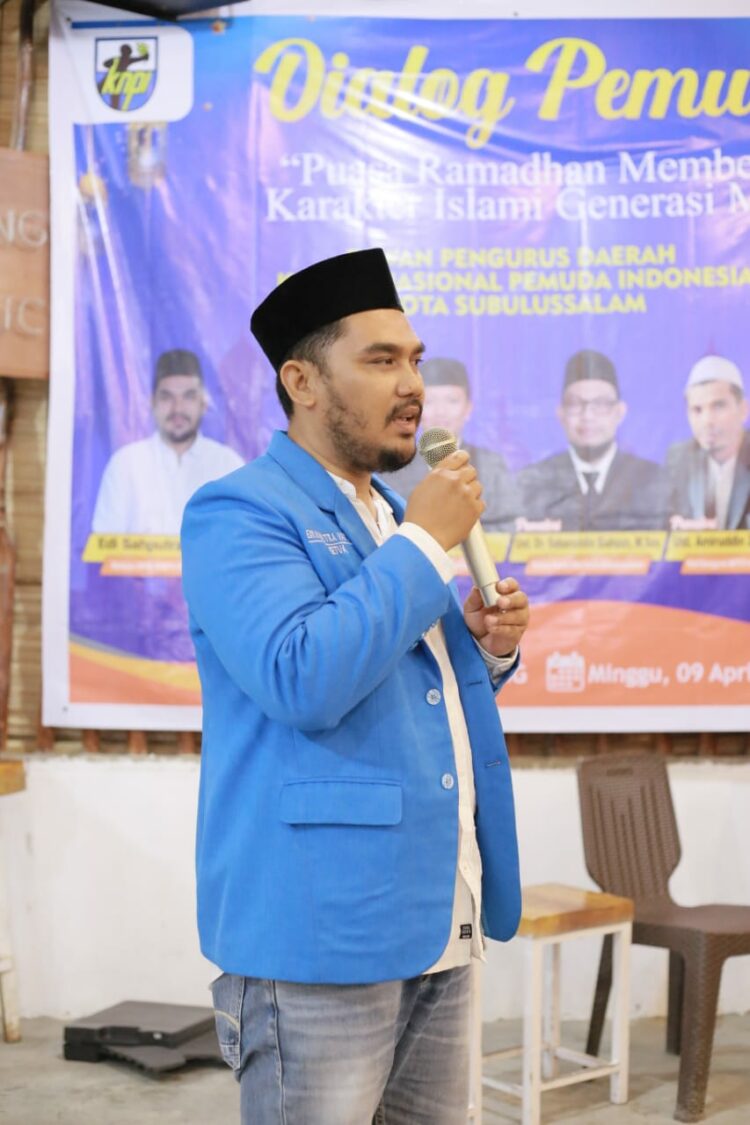 Dewan pengurus daerah Komite Nasional Pemuda Indonesia Kota Subulussalam Ketua Edi Sahputra Bako