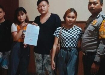 Bhabinkamtibmas Polsek Wenang melaksanakan problem solving / penyelesaian masalah Kesalahan pahaman yang terjadi pada warga binaannya, Jumat (18/8/2023).