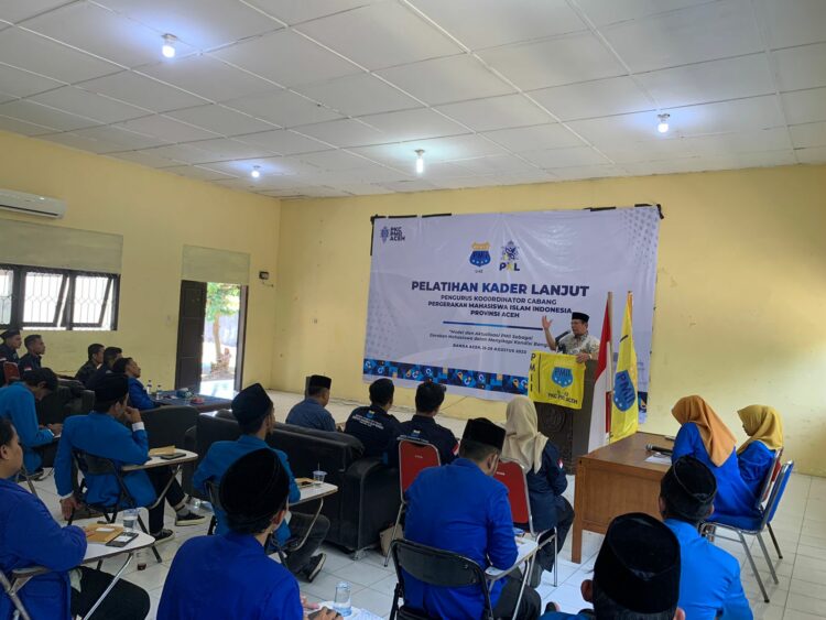 Pengurus koordinator cabang pergerakan mahasiswa Islam Indonesia (PKC PMII) Provinsi Aceh menggelar kegiatan pelatihan kader lanjut (PKL)ke-lV,Sabtu(26/08/2023)