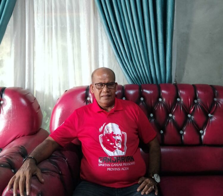 Polem Muda Ahmad Yani Ketua tim Ganjarian spratan Aceh