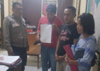 Personel Bhabinkamtibmas Tuminting telah Menyelesaikan Permasalahan kasus penganiayaan yang terjadi di warga binaan, Minggu (27/8/2023).