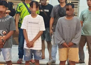 Tim Delta RORT (Resmob on The Road) Polresta Manado mengamankan pelaku penganiayaan secara bersama-sama yang terjadi pada hari Minggu 27 Agustus 2023 sekitar pukul 22.00 WITA di Kel. Maasing di Kompleks Boulevard Tanjung