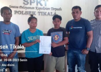 Personel Polsek Tikala melaksanakan problem solving untuk penyelesaian masalah, Selasa (29/8/2023).