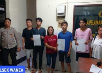 Polsek Wenang Polresta Manado menyelesaikan permasalah pemukulan /Perkelahian yang terjadi pada hari Kamis (31/8 /2023).