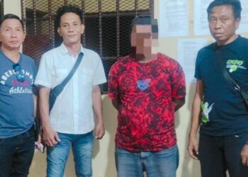Tim Opsnal Polsek Wenang dipimpin oleh Katim Opsnal Aiptu Soefiady Modirono telah mengamankan Pelaku Penganiayaan di di Kel. Pinaesaan Lingkungan II Kec. Wenang Kota Manado tepatnya di Penginapan Anda, Kamis (31/8/2023).