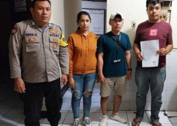 Personel Bhabinkantibmas Polsek Wanea lakukan penyelesaian masalah Keributan warga binaan yang terjadi di kelurahan Wanea. Minggu (3/9/2023).
