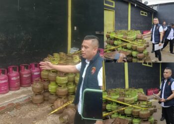 Tim gabungan yang terdiri dari Subdit IV Tipidter Polda Sumatera Utara bersama Polres Labuhanbatu mengamankan 6 orang dan telah menetapkan 2 orang diantaranya sebagai tersangka pelaku pengoplos gas elpiji 3 Kg di gudang pangkalan gas milik AAP dan AM di Dusun Sukajadi, Desa Damuli Pekan, Kecamatan Kualuh Selatan, Labuhanbatu Utara (Labura), Selasa (05/09/2023)