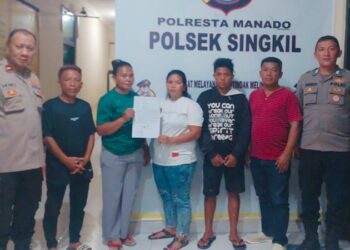Bripka Jefta B. Pandeiroot, anggota Piket Bhabinkamtibmas Kelurahan Kombos Timur-Barat, Polsek Singkil, berhasil menyelesaikan sebuah konflik yang mengancam ketertiban umum di daerah tersebut.