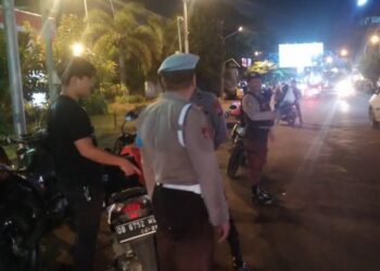 Kegiatan Rutin Yang Ditingkatkan (KRYD) berupa patroli kamtibmas malam ini, Kamis (7/9/2023).