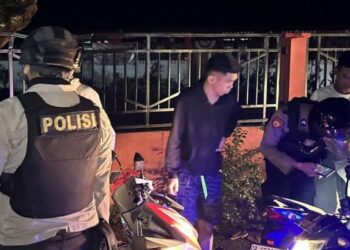 Satuan Samapta Polresta Manado telah melaksanakan patroli Preisi di wilayah hukum Polresta Manado pada malam hari, Senin (11/9/2023) malam.
