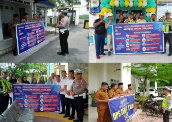 Sat Lantas Polres Labuhanbatu juga mendatangi kantor-kantor baik pemerintahan maupun swasta dalam rangka menyampaikan sosialisasi tertib berlalu lintas kepada Masyarakat Terorganisir