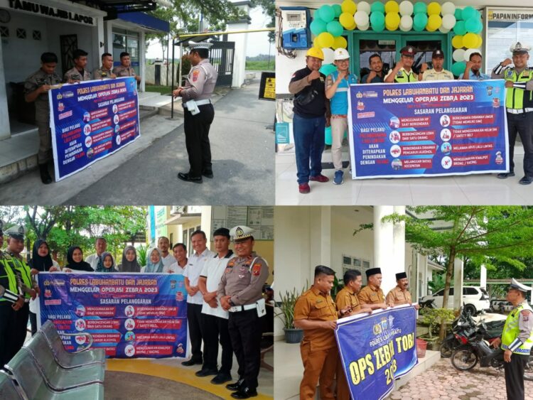 Sat Lantas Polres Labuhanbatu juga mendatangi kantor-kantor baik pemerintahan maupun swasta dalam rangka menyampaikan sosialisasi tertib berlalu lintas kepada Masyarakat Terorganisir
