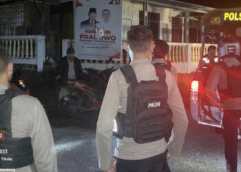 Patroli Rayon kembali melaksanakan giat mobile sebagai upaya untuk menjaga situasi aman dan terkendali di wilayah Perkamil