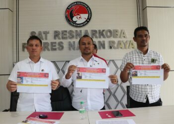 Konferensi Pers Polres Nagan Raya