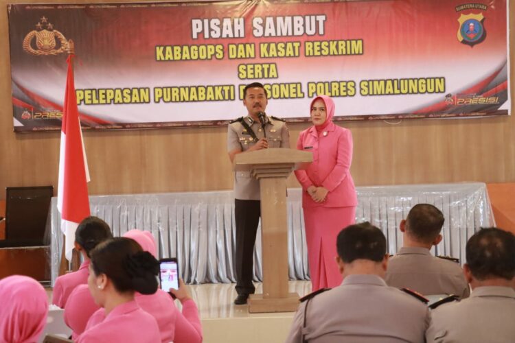AKP Rachmat Aribowo. S.I.K., M.H., secara resmi telah melepaskan jabatannya sebagai Kasat Reskrim Polres Simalungun pada hari Senin (18/09/ 2023).