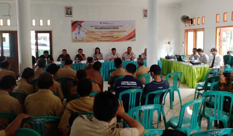 Pelaksanaan Musrenbang Desa Singasari Kecamatan Jonggol Kabupaten Bogor Dalam Rangka Penyusunan RKP Desa Tahun 2024 (foto : RH/MP/21/09/2023)