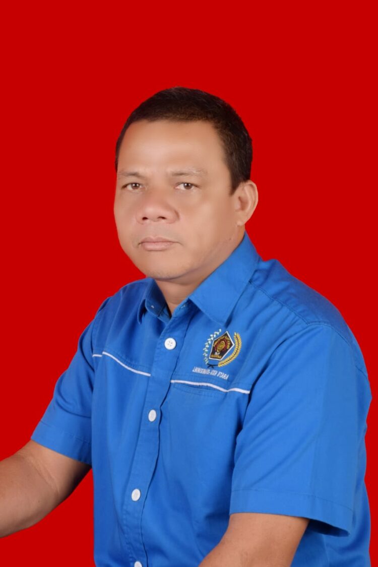 Wakil Ketua PWI Kota Lhokseumawe Bidang Organisasi Sugito Tassan