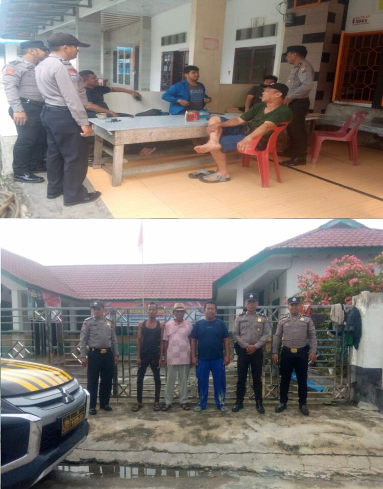 Polres Labuhanbatu melaksanakan giat patroli dialogis di Kampung Bebas dari Narkoba (KBN) di Kel. Tanjung Leidong Kec. Kualuh Hilir Kabupaten Labuhanbatu Utara, Sumatera Utara, Sabtu (23/09/2023).