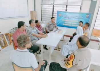 Polres Dumai melalui Polsek Dumai Kota, Minggu (24/9/2023) menggelar Minggu Kasih di Gereja Fransiskus Xaverius Jln Datuk Laksamana RT. 05 Kel. Dumai Kota Kec. Dumai Kota.