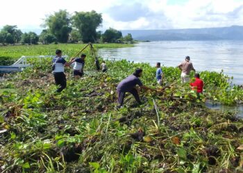 Hari kedua rangkaian kegiatan pembersihan eceng gondok di sekitar Pantai Danau Toba wilayah hukum Polres Samosir, kembali dilaksanakan dengan semangat dan kesiapan penuh. Jumat(29/09/2023) Pukul 09:00 WIB