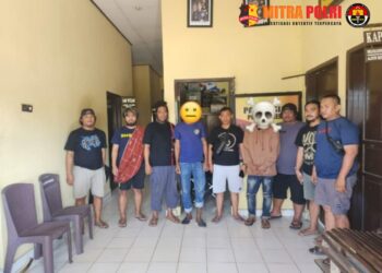 Polisi mengamankan Tansariadi Alias Tansa Bin Saing (35) aktifitas petani beralamat Longka Desa Inrello Kecamatan Keera Kabupaten Wajo.