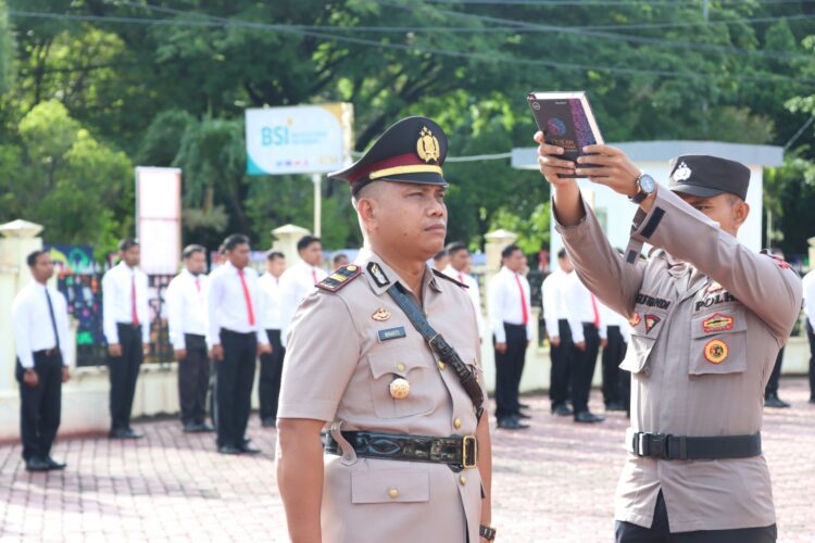 IPTU Winarto, SH,MH resmi menjabat Kasat Reskrim Polres Nagan Raya menggantikan AKP Machfud, SH,MM