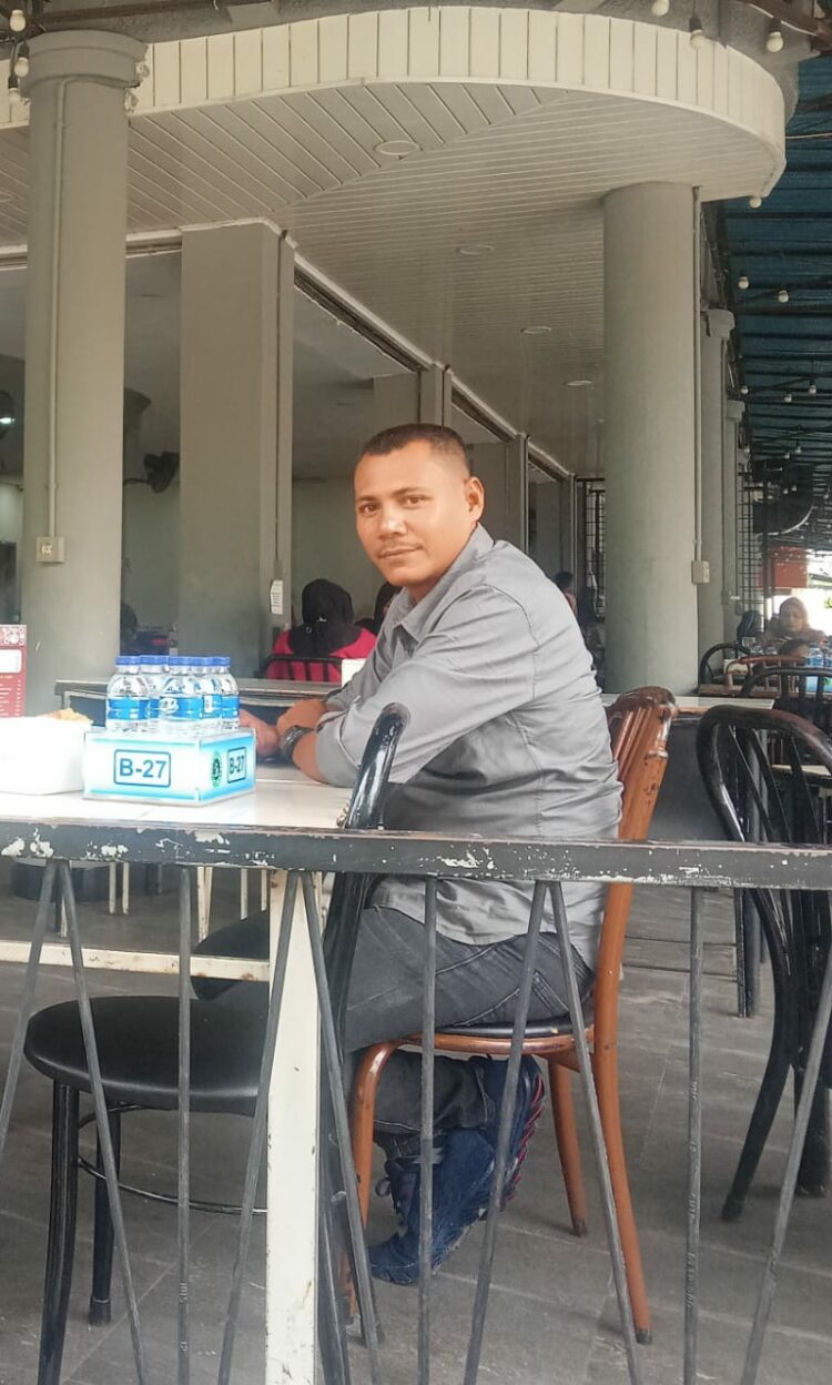 Misbahuddin atau yang akrab disapa Marcos, Ketua Gerakan Petani Krueng Pase