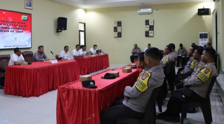 Badan Pemeriksa Keuangan Republik Indonesia (BPK-RI) telah melakukan pemeriksaan terinci terhadap efektivitas pemolisian masyarakat melalui petugas Bhabinkamtibmas di Mako Polresta Manado. Pemeriksaan tersebut mencakup periode Tahun 2022 hingga Triwulan III 2023, Senin (9/10/2023) pagi.