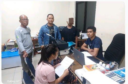 Tim BRAVO ROTR Polresta Manado berhasil mengamankan terduga pelaku perbuatan penganiayaan yang telah dilaporkan oleh Dinda Cahaya Mohamad