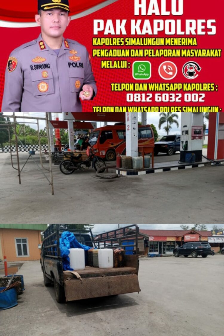 SPBU Raya yang beralamat di Bahapal Raya, Kecamatan Raya, Kabupaten Simalungun, Provinsi Sumatera Utara, yang sedikit bandel bahkan terang terangan untuk melakukan pengisian menggunakan jerigen setiap harinya.
