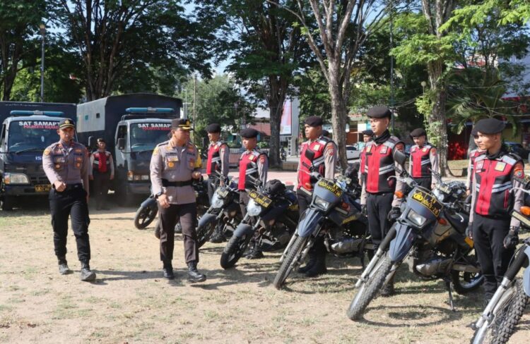 Pada hari Selasa, 17 Oktober 2023, pukul 08.00 WITA, Lapangan Sparta Tikala Kecamatan Tikala Kota Manado menjadi saksi pelaksanaan Apel Gelar Pasukan Operasi Kepolisian Terpusat Mantap Brata Samrat 2024. Kegiatan ini dilaksanakan untuk mengevaluasi kesiapan personil dan sarana-prasarana guna memastikan kelancaran pengamanan Pemilu Tahun 2023-2024.