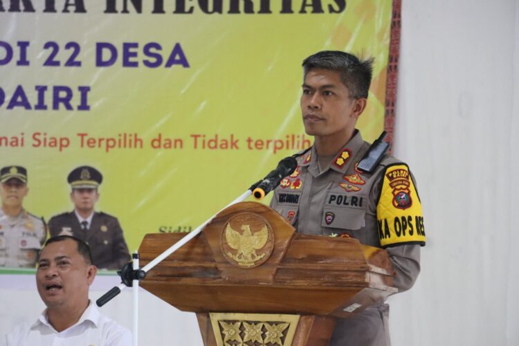 Kapolres Dairi AKBP Agus Bahari P.A, S.I.K, S.H, M.Si
