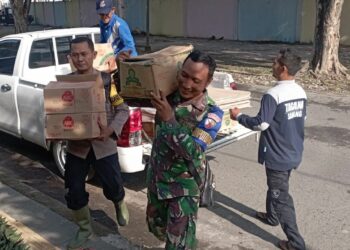 Pemerintah Kota Sabang melalui Dinas Sosial, PMG PP dan PA bersama Tenaga Kesejahteraan Sosial Kecamatan (TKSK) serta Tagana Sabang, turun ke lokasi kejadian, guna memberikan bantuan masa panik dan turut membantu pihak BPBD dalam upaya pembersihan lokasi.