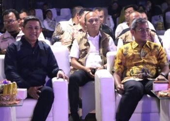 HADIRI: Kombes Pol Valentino Alfa Tatareda SH SIK menghadiri Pagelaran Budaya Sadar Bencana 2023 di Lapangan Benteng Medan, Sabtu (21/10/2023).(Foto Dok/Polrestabes)