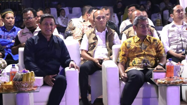 HADIRI: Kombes Pol Valentino Alfa Tatareda SH SIK menghadiri Pagelaran Budaya Sadar Bencana 2023 di Lapangan Benteng Medan, Sabtu (21/10/2023).(Foto Dok/Polrestabes)