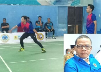 Tim PWI Kota Lhokseumawe, Dian (21) dan Khaidir (20) berhasil menahklukkan perlawanan Tim PWA, Dimas dan Rehan di partai semi final dengan skor 2-0. Pertandingan Pewarta Pase Badminton Club berlangsung di Gedung SKB Badminton Aceh Utara.