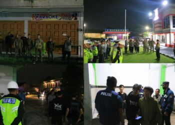 Polres Labuhanbatu dipimpin Kasat Samapta AKP Amdi Karna SH MH dengan kekuatan 54 orang personil bersama 2 orang petugas dari Subdenpom I/1-2 dan 6 orang petugas Satuan Polisi Pamong Praja (Satpol PP) Pemkab Labuhanbatu melakukan razia tempat hiburan malam di seputaran kota Rantauprapat, Minggu, 29 Oktober 2023 dini hari.