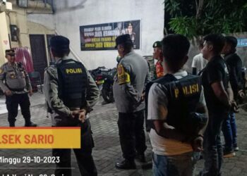 Patroli dilakukan di sejumlah lokasi strategis, antara lain sekitar Jalan Pemuda/jalan Flamboyan Kelurahan Sario Kotabaru, Kelurahan Ranotana, jalan Bethesda, Taman Berkat, Parkiran Mantos, dan Kelurahan Titiwungen Utara/Selatan.