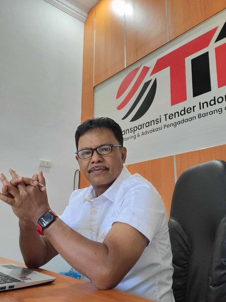 Nasruddin Bahar (Pemerhati Tender Koordinator Transparansi Tender Indonesia)
