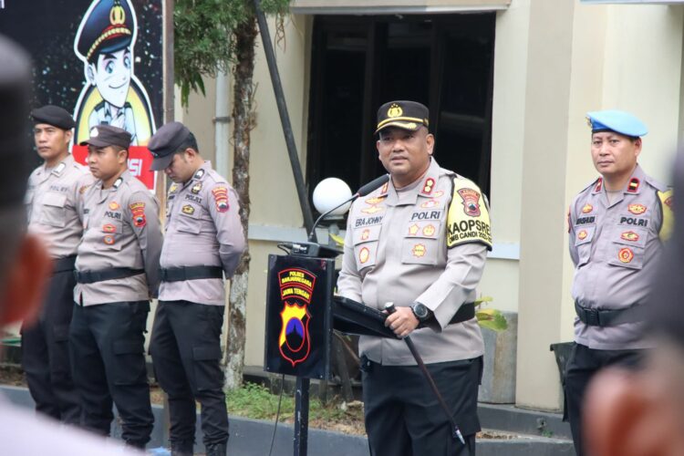 POLRES Banjarnegara menggelar kegiatan apel Sinergitas dan silaturahmi 3 pilar plus bertempat di halaman Kantor Kecamatan Banjarnegara.