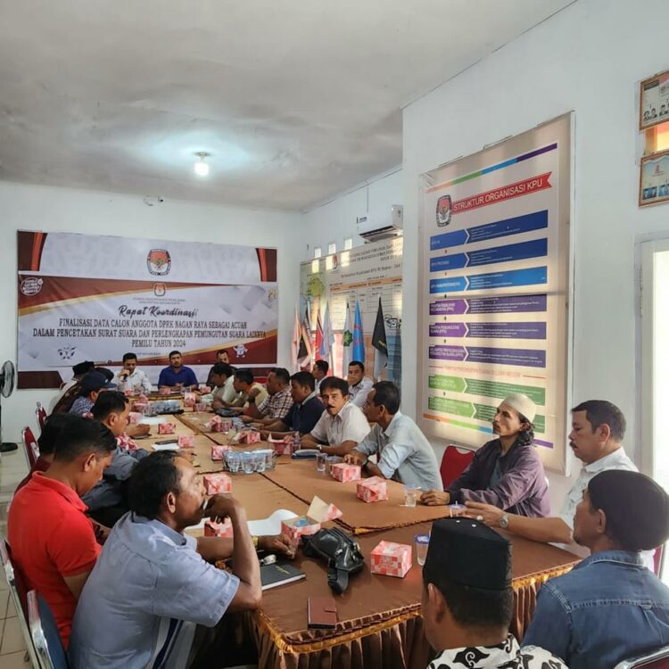 Komisi Independen Pemilihan (KIP) Kabupaten Nagan Raya mengumumkan 315 Daftar Calon Tetap (DCT) Anggota DPRK Nagan Raya dalam Pemilu Tahun 2024 berasal dari 19 (sembilan belas) Partai Politik/Partai Politik Lokal Peserta Pemilu tingkat Kabupaten Nagan Raya.