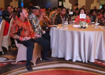 Wali Kota Tegal, Dedy Yon Supriyono hadiri Konferensi Tahunan Tujuan Pembangunan Berkelanjutan (Sustainable Development Goals) atau SDGs Annual Conference tahun 2023. Konfrensi yang bertema Air, Energi dan Pertanian menuju Ketahanan Pangan Berkelanjutan berlangsung di Hotel Royal Ambarukmo Kabupaten Sleman Daerah Istimewa Yogyakarta (DIY) Minggu hingga Selasa (5-7/11).
