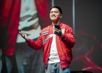 Ketua Umum Partai Solidaritas Indonesia (PSI) Kaesang Pangarep