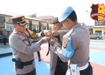 Penerimaan dan pembukaan latihan kerja tersebut dilakukan secara resmi melalui upacara yang dipimpin langsung oleh Kapolres Sidrap AKBP Erwin Syah. S.I.K., MH di Lapangan Apel Mapolres Sidrap. Senin (13/11/2023).
