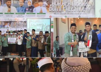 Pengurus Cabang Rabithah Thaliban Aceh (PC RTA) Kabupaten Aceh Utara sukses kembali menggelar kajian millenial dengan tema "Ada Apa Dibalik Bumi Palestina?" di Geureudong Kupi Simpang Rangkaya, Tanah Luas.