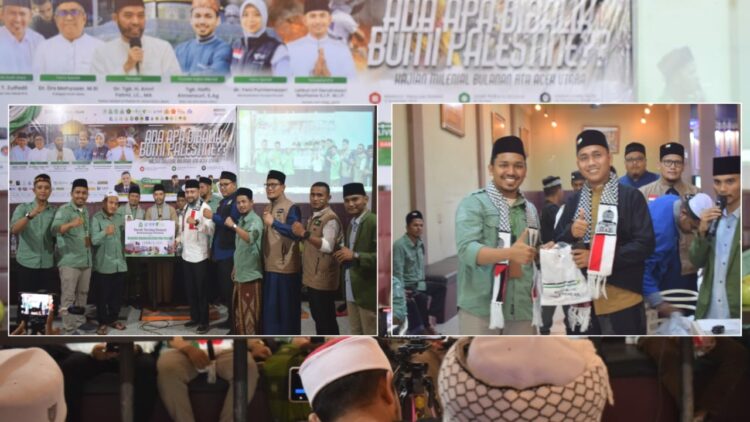 Pengurus Cabang Rabithah Thaliban Aceh (PC RTA) Kabupaten Aceh Utara sukses kembali menggelar kajian millenial dengan tema "Ada Apa Dibalik Bumi Palestina?" di Geureudong Kupi Simpang Rangkaya, Tanah Luas.